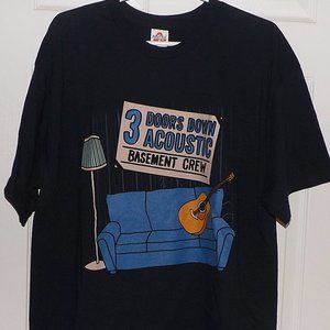 3 Doors Down-2014 Tour Band T Shirt, Size XL
